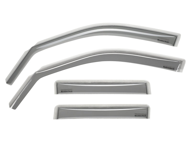 WeatherTech 14+ Compatible with Nissan Rogue Front and Rear Side Window Deflectors Light Smoke 72769