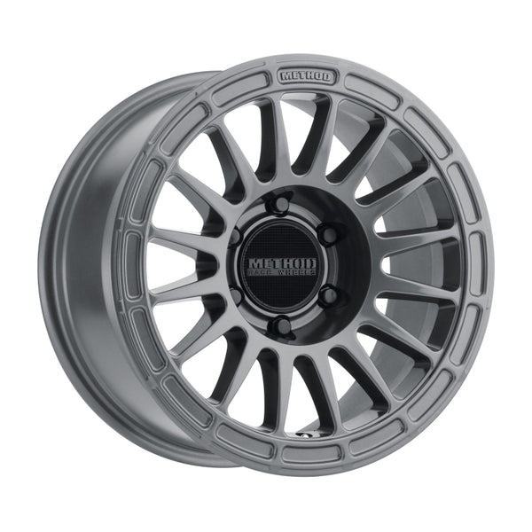 Method MR314 17x8.5 0mm Offset 6x5.5 106.25mm CB Gloss Titanium Wheel MR31478560800