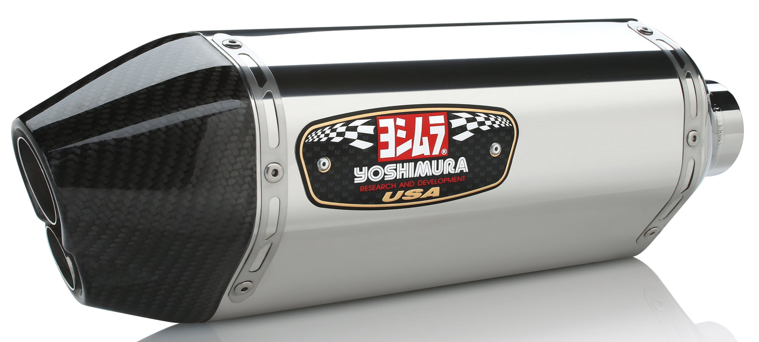 Yoshimura 960-1451 Exhaust Street R-77D Slip-On Ss-Ss-Cf