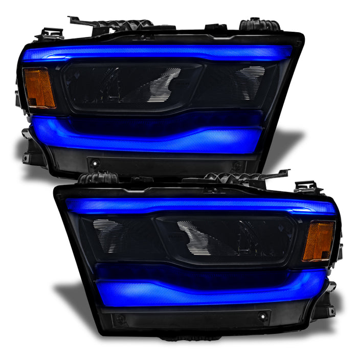 Oracle 19-21 Compatible with Dodge RAM 1500 RGB+W Headlight DRL Kit- Reflector LED Headlights 2 SEE WARRANTY 1281-333