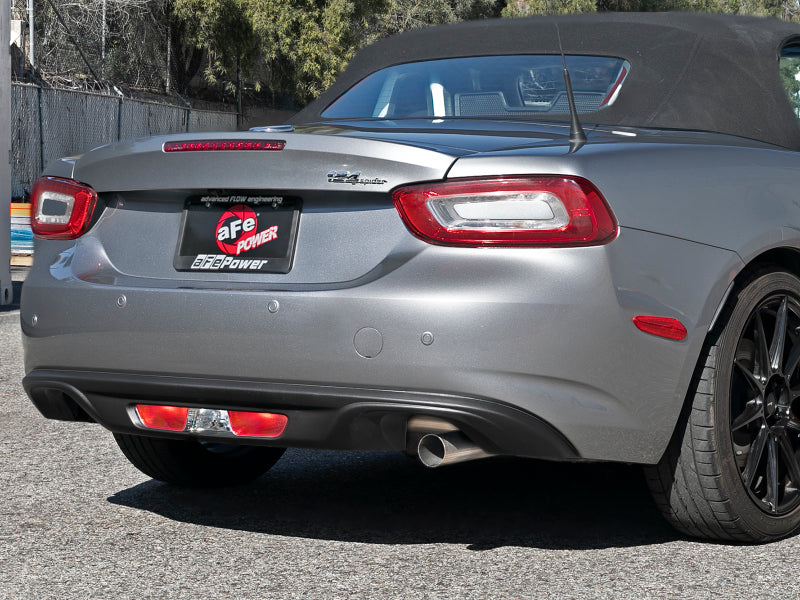 AFE FIAT 124 Spider I4-1.4L (t) Mach Force-Xp 2-1/2 In 304 Stainless Steel Axle-Back Exhaust 49-36901