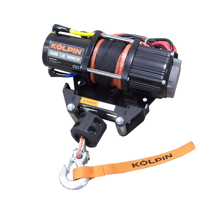 Kolpin 26-2000 Synthetic Quick Mount Winch - 4500lbs.