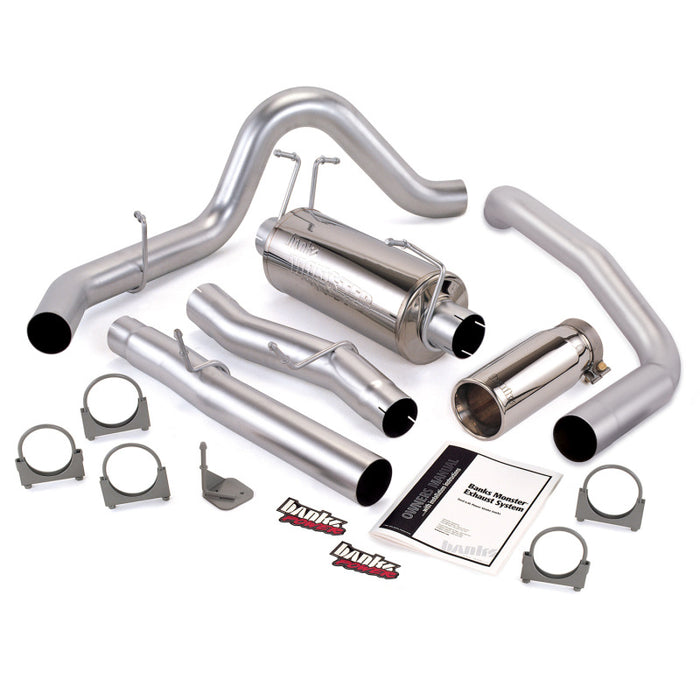 Banks Power 03-07 Ford 6.0L Excursion Monster Exhaust System SS Single Exhaust w/ Chrome Tip 48788