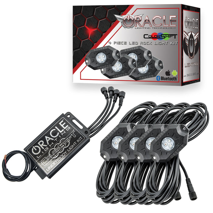 Oracle Bluetooth Underbody Rock Light Kit 4 PCS ColorSHIFT 5796-333