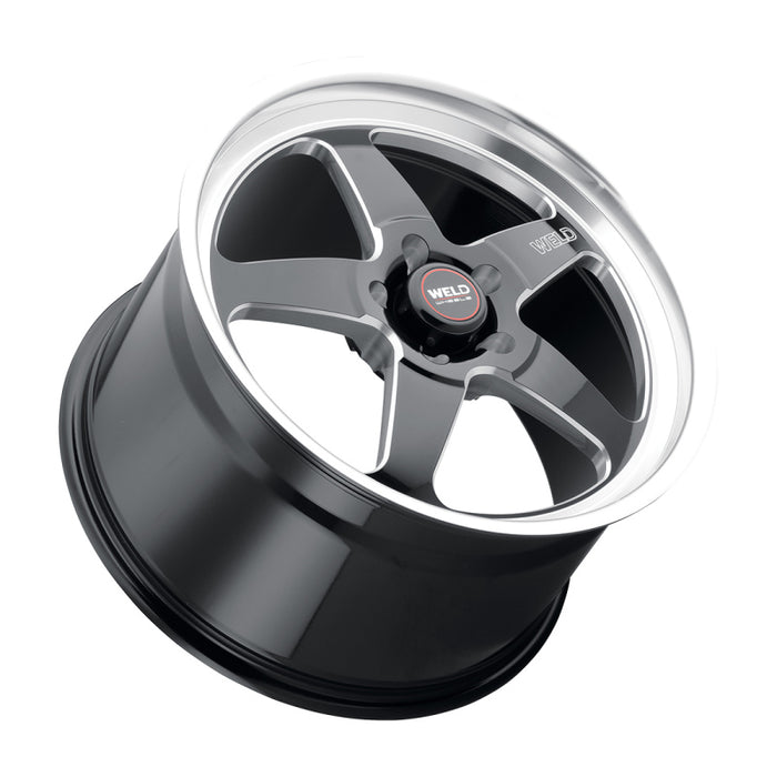 Weld S104 18X10.5 Ventura 5X120.65 ET54 BS7.9 Gloss Black MIL Dia 70.3 S10480562P54