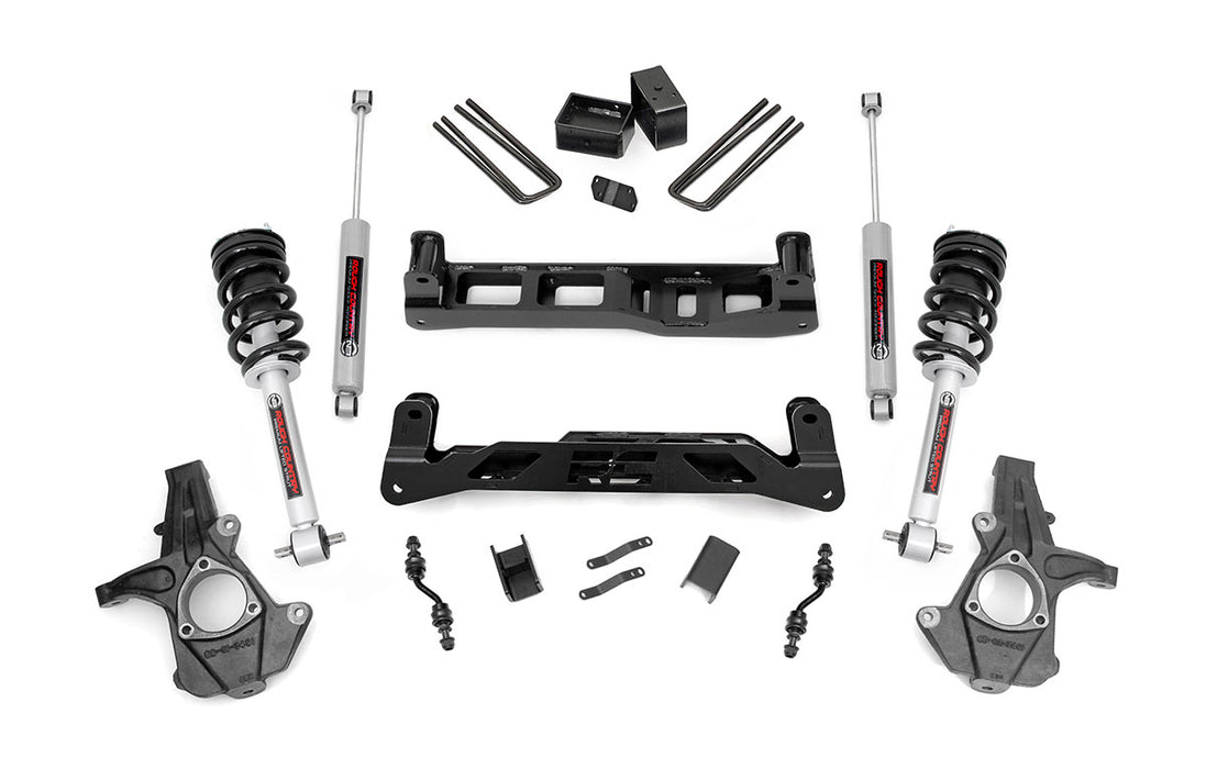 Rough Country 5" Lift Kit Alu/Stamp Steel N3 Struts Chevy/fits gmc 1500 (14-18) 24834