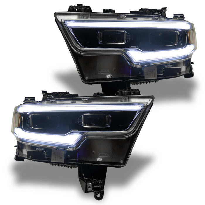 Oracle 19-21 RAM 1500 Projector LED Headlight DRL Kit ColorSHIFT RGBW+A w/o Cntrl SEE WARRANTY 1448-339