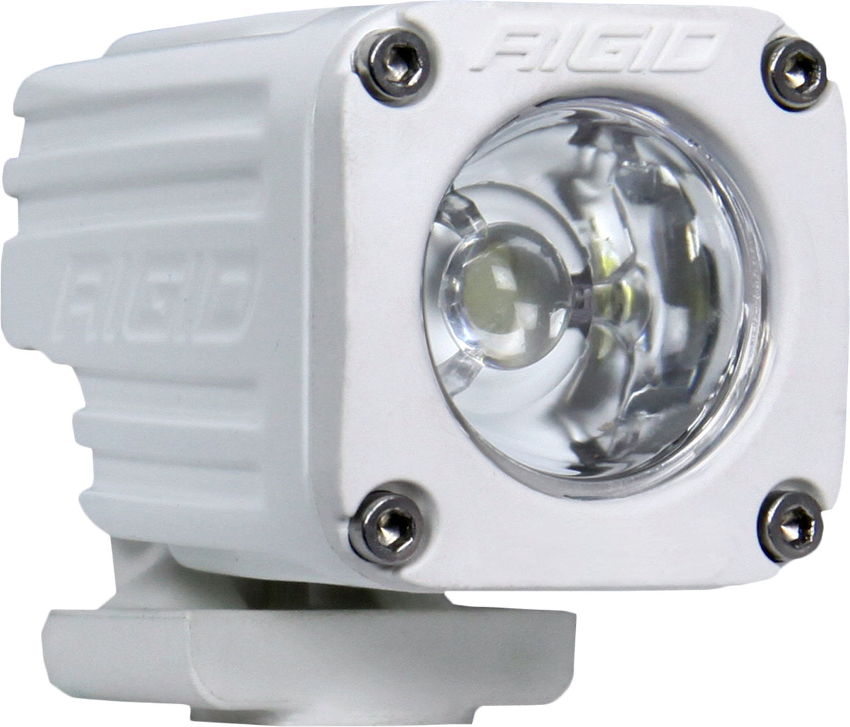 RIGID Ignite Flood Optic, Surface Mount, White Housing, Single 60521