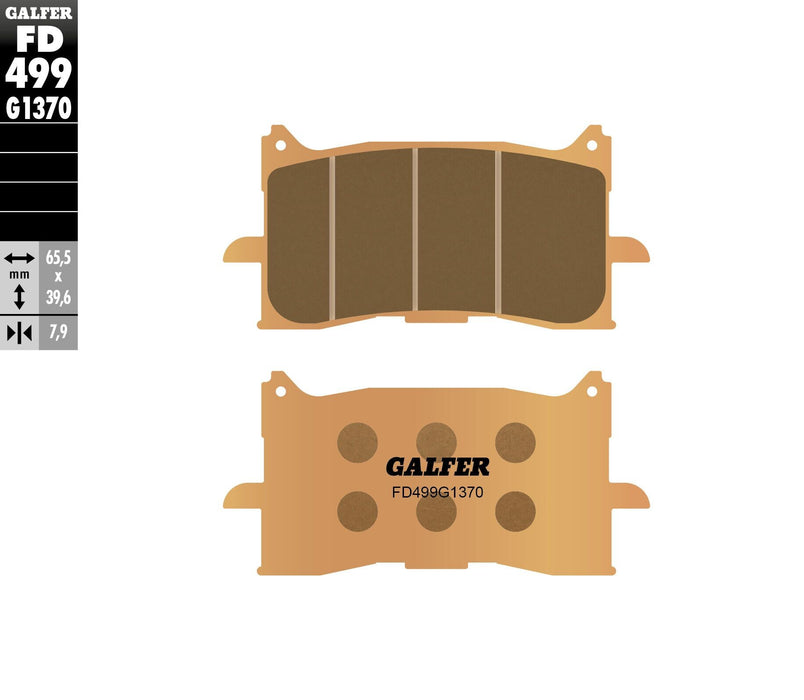 Galfer Brakes FD499G1370 HH Sintered Brake Pads