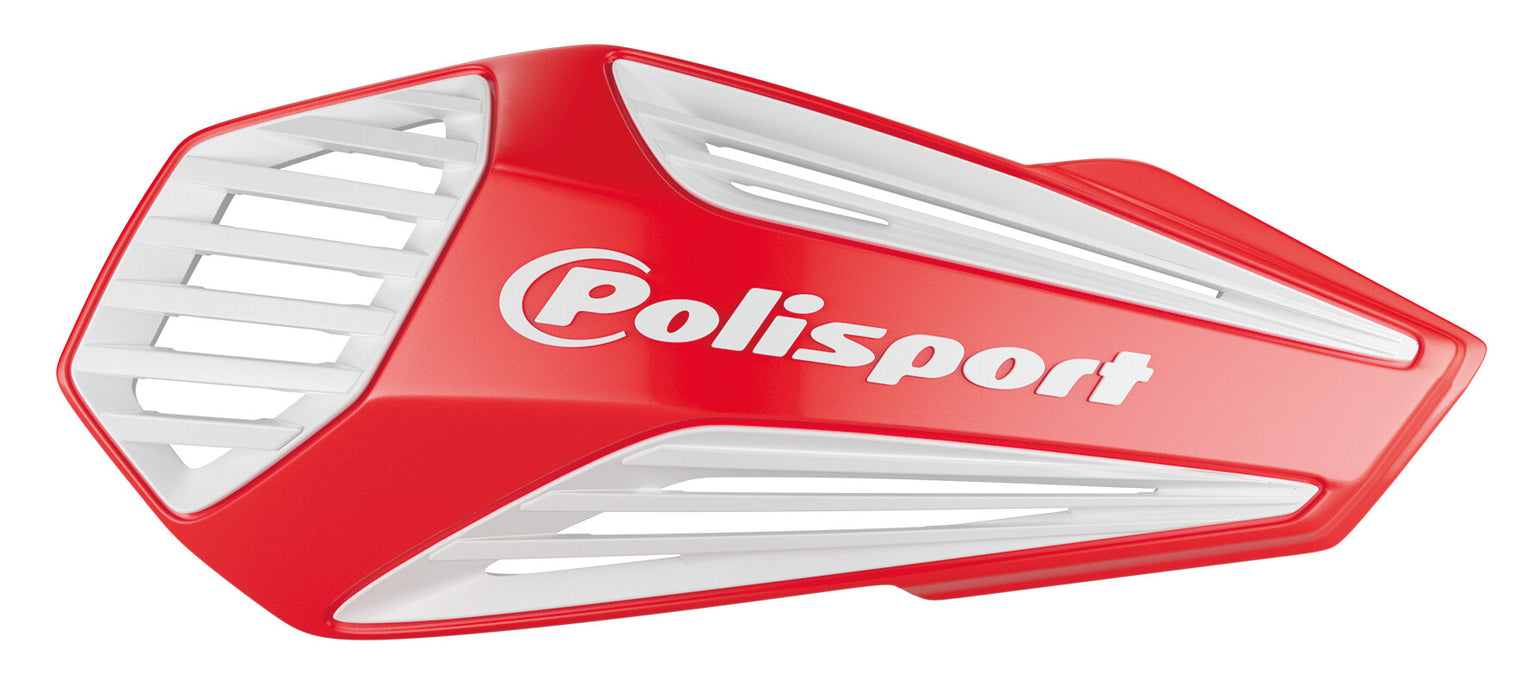 Polisport 8308400010 MX Air Handguard - Red/white