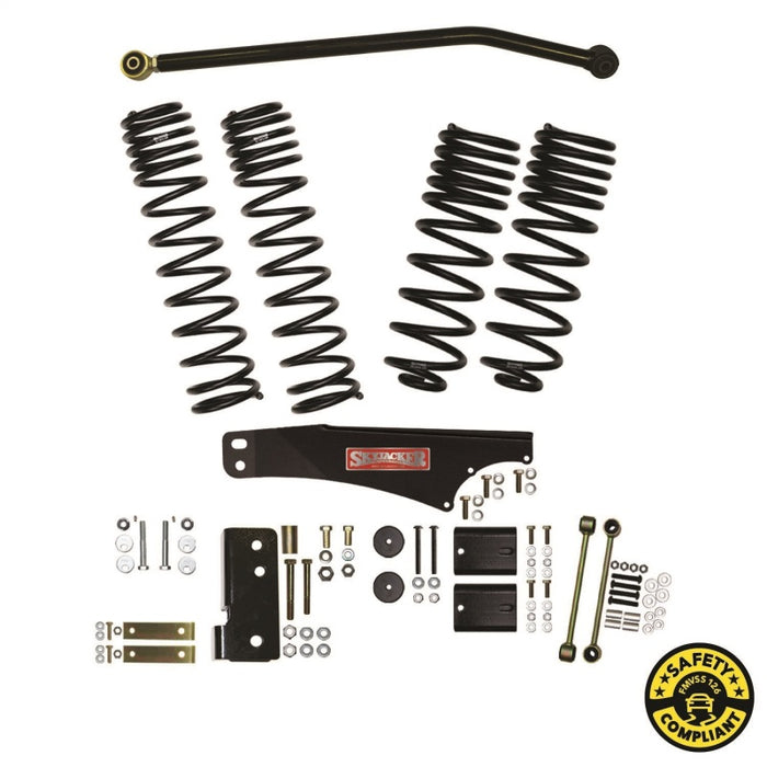 Skyjacker 07-18 compatible with Jeep Wrangler (JK) 3.5in Lift Kit Component Box w/ Dual Rate Long Travel Springs JK35BLT