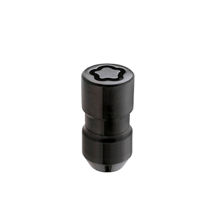 McGard Wheel Lock Nut Set 4pk. (Cone Seat) M14X1.5 / 21mm & 22mm Dual Hex / 1.639in. L Black 24216