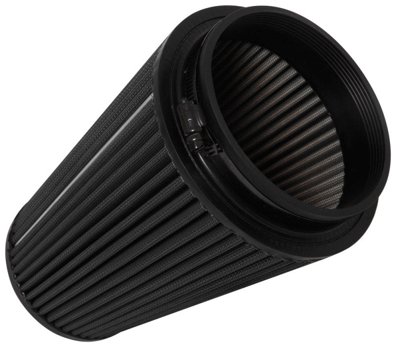 K&N Universal Air Filter (5in Flange / 6-1/2in Base / 4-3/8in Top OD / 8-3/4in Height) RU-3107HBK