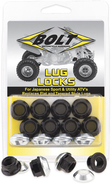 Bolt 2005-LUG.B Lug-Locks Black