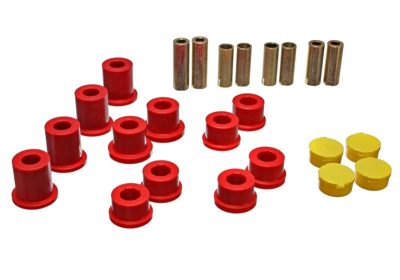 Energy Suspension 90-97 Mazda Miata Red Front Control Arm Bushing Set 11.3105R