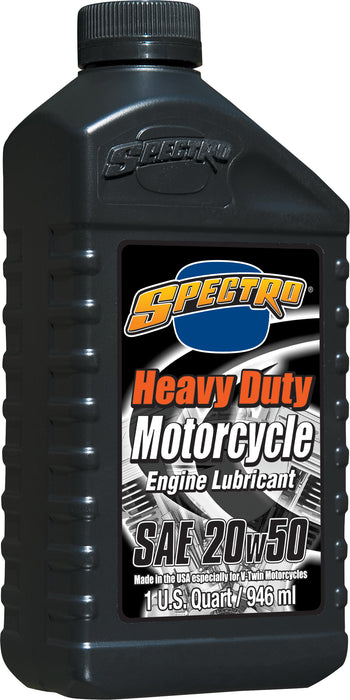 Spectro Oil R.HD25 Heavy Duty Engine Oil 20w50, 1 Quart