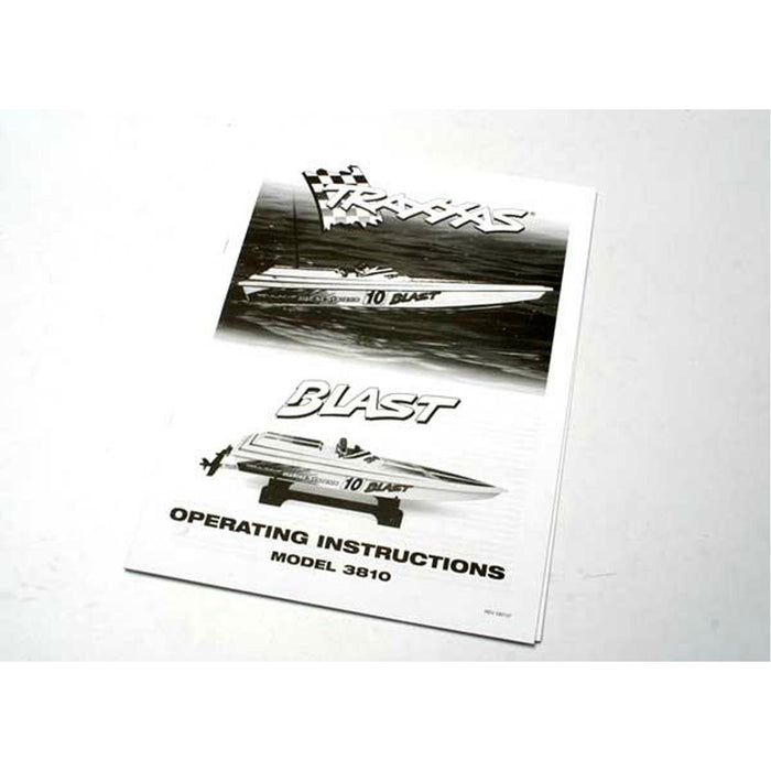 Traxxas Tra Blast Operating Manual 3899