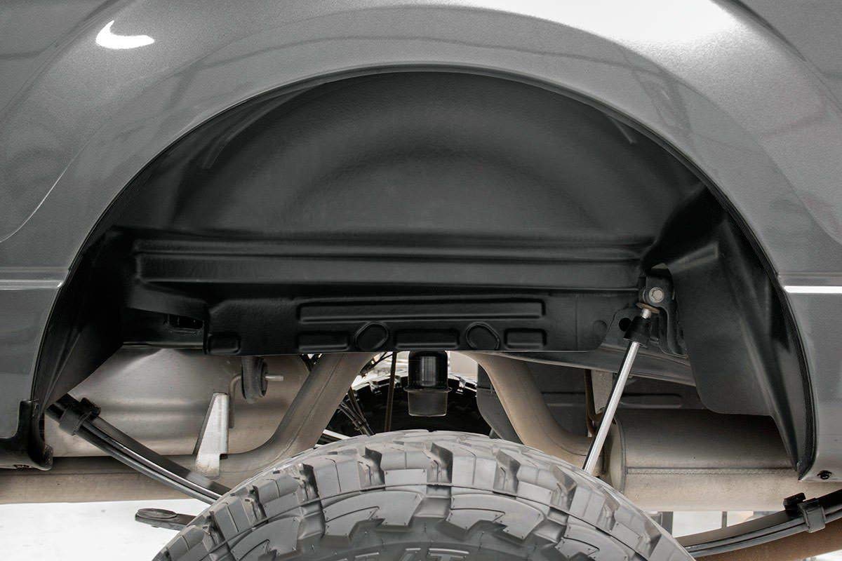 Rough Country Rear Wheel Well Liners Fits Ford F-150 2WD/4WD (2004-2014) 4504