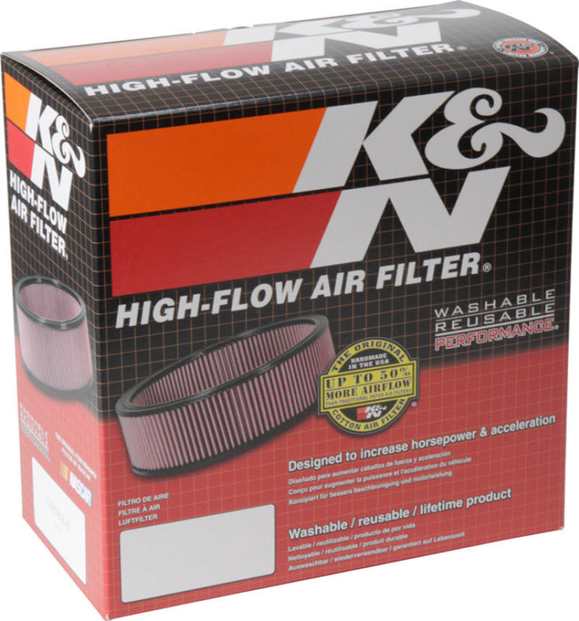 K&N Custom Round Filter 5-1/8in FLG / 9in OD x 4-1/8in HW/VENT 60-1120