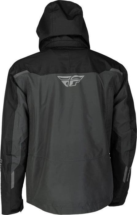 Fly Racing 2023 Incline Jacket (Black/Charcoal, X-Large)