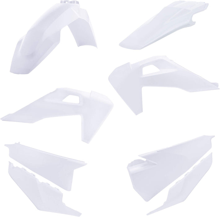 Acerbis Plastic Kit (20 WHITE) For 19-22 HUSQVARNA FC250