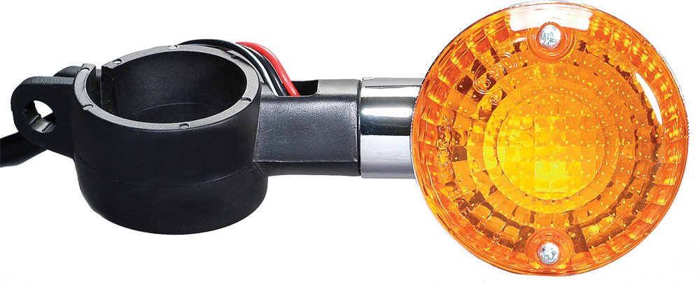 K&S DOT Compliant Turn Signal w/Amber Lens (25-2202)