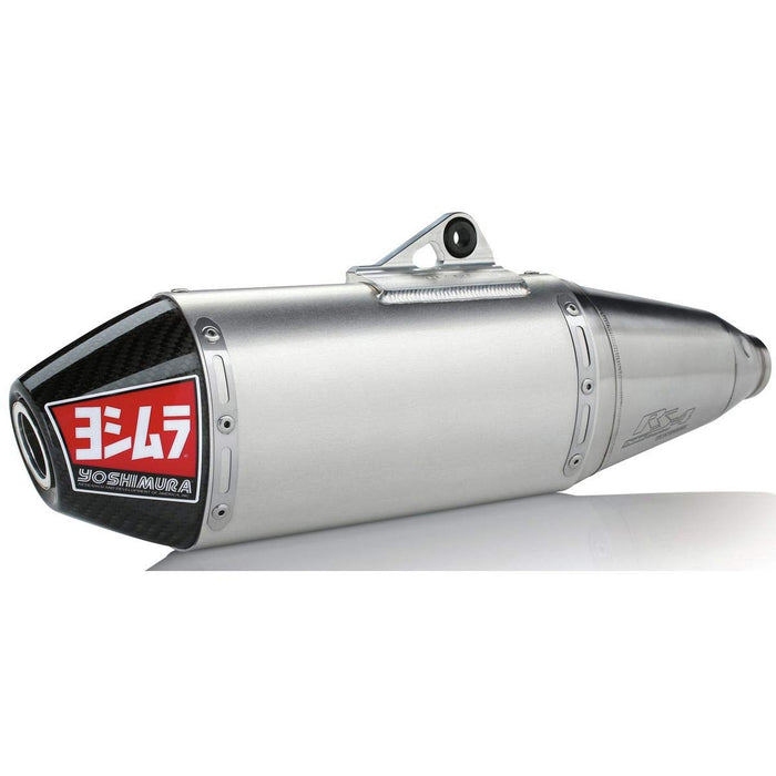 Yoshimura 16-18 KTM 450SXF RS-4 Slip-On Exhaust (Signature/Stainless/Aluminum/Carbon Fiber)