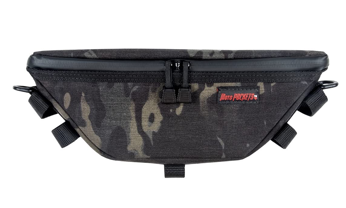 Moto Pockets Handlebar Bag Adventure 14.5" Black Camo