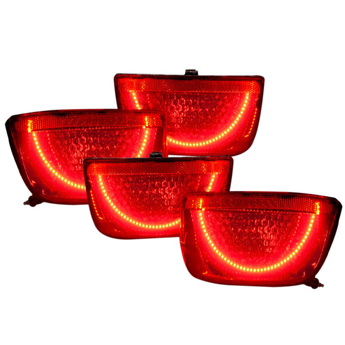 Oracle 10-13 Chevrolet Camaro LED Afterburner Tail Light Halo Kit Red SEE WARRANTY 2533-003