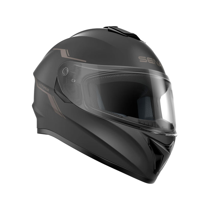 OutForce Smart Helmet Full Face (Matt Black, X-Large) (OUTFORCE-MB0XL)- SP85