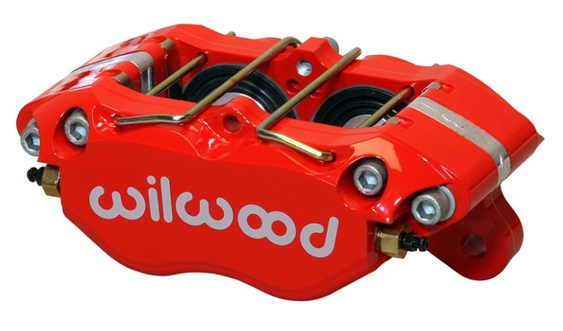 Wilwood Caliper-Dynapro Dust-Boot 5.25in Mount Red 1.75in Pistons 1.00in Disc 120-15131-RD