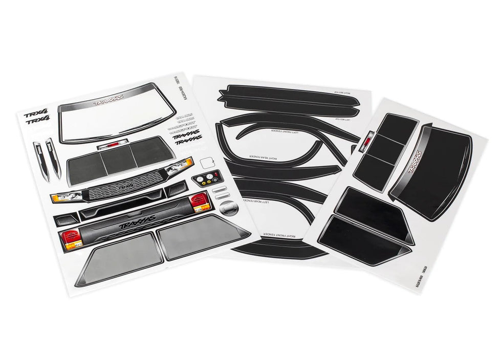 Traxxas TRX-4 Sport Decal Sheet