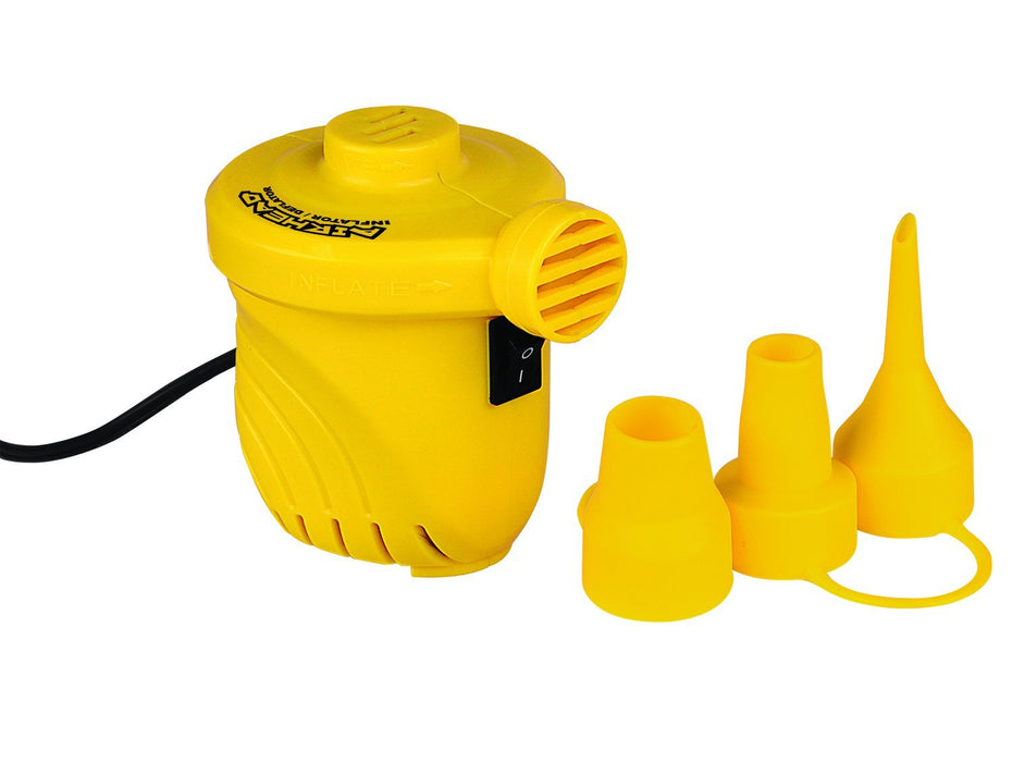 AIRHEAD Air Pump - Corded Electric, 12v, AHP-12H, Yellow and Black