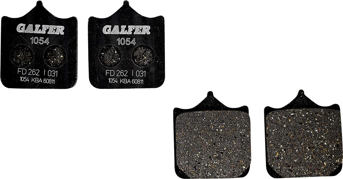 Galfer Semi-Metallic Brake Pads (Front G1054) Compatible With 08-12 TRIUMPH SPD-TRIPLE