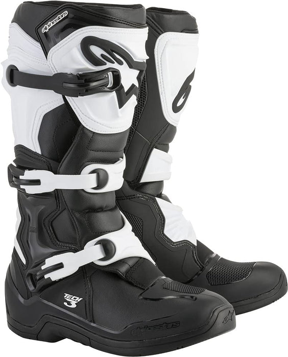 Alpinestars 2013018-12-5 Tech 3 Boots Black/White Sz 05