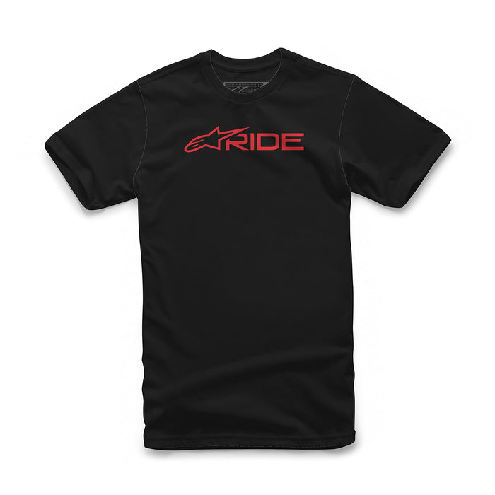 Alpinestars Ride 3.0 T-Shirt (MEDIUM) (BLACK/RED)