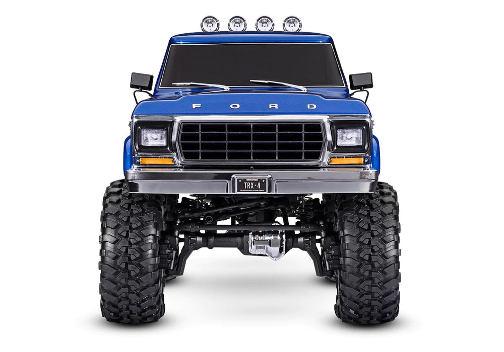 Traxxas 1/10 TRX-4 1979 Ford F-150 High Trail Edition: Blue (Needs Battery & Charger) 92046-4-Brown