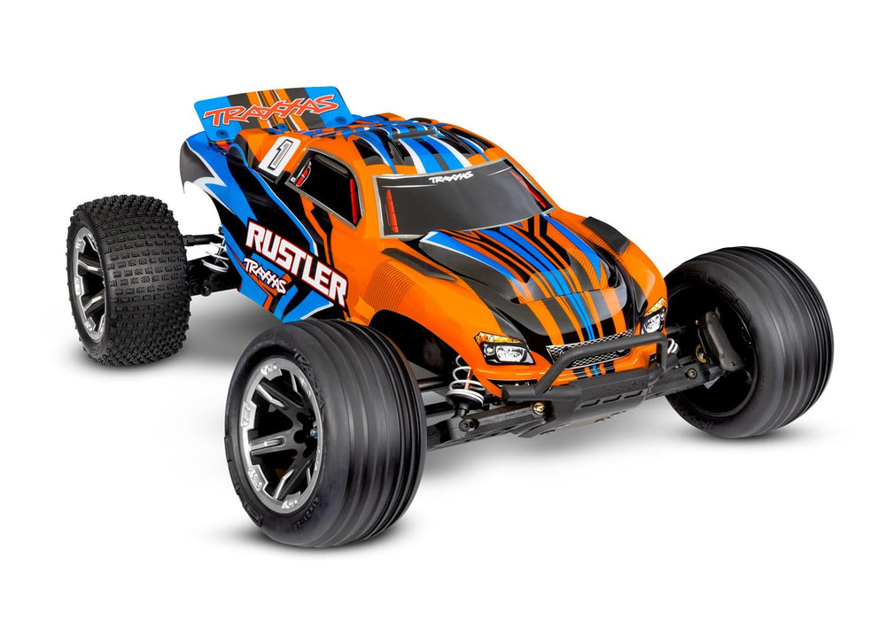 Traxxas 1/10 Rustler 2WD Stadium Truck HD w/USB-C