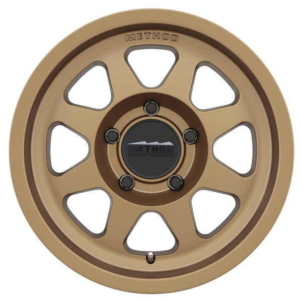 Method MR701 17x7.5 +30mm Offset 5x108 63.4mm CB Method Bronze Wheel MR70177549930