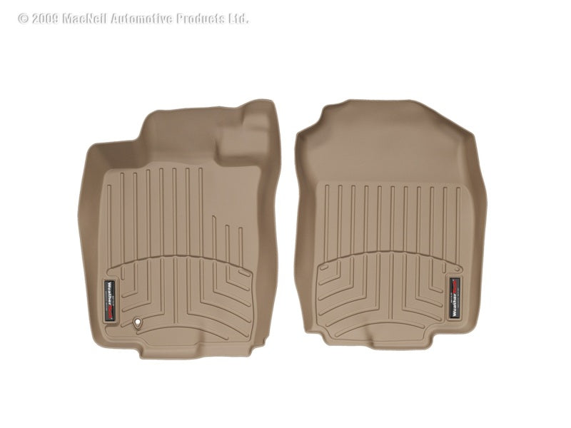 WeatherTech 06-09 Ford Fusion Front FloorLiner Tan 451081