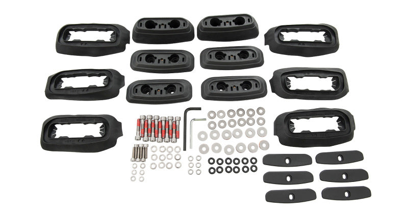 Rhino-Rack 10-21 Toyota Land Cruiser Prado RCP Base Kit 6 pcs RCP23-BK