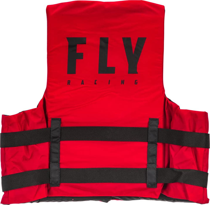 FLY Racing Adult Nylon Flotation Vest (Red, 3X-Large)