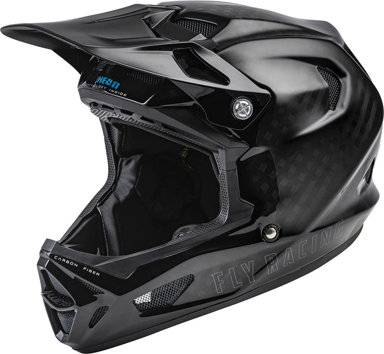 Fly Racing WERX-R Adult Carbon Cycling Helmet (Black, X-Small)