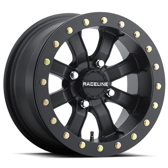 Raceline Wheels A71B MAMBA UTV/ATV Wheel Black 15x7" 4x156", 0 mm offset/(4"B/S)