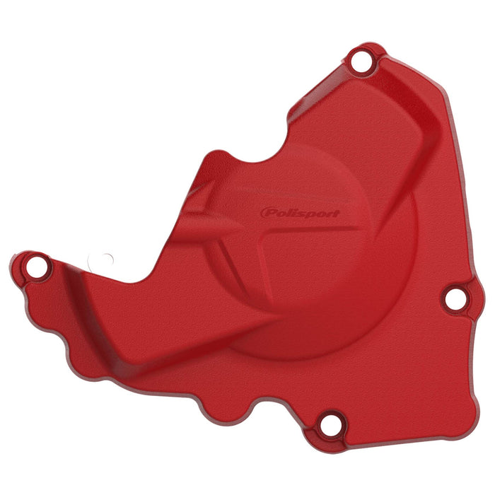 Polisport Ignition Cover Protector (RED CR 2004) For 10-17 HONDA CRF250R