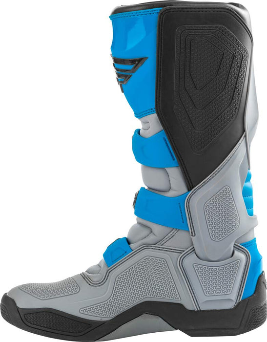 Fly Racing FR5 Boots (Grey/Blue, 11)