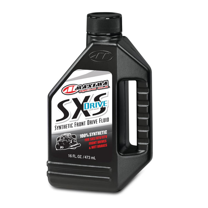 Maxima 40-45916 SXS Synthetic Front Drive Fluid 16 oz Bottle, Single