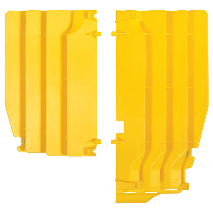 Polisport Radiator Louvers (Yellow) for 10-18 Suzuki RMZ250