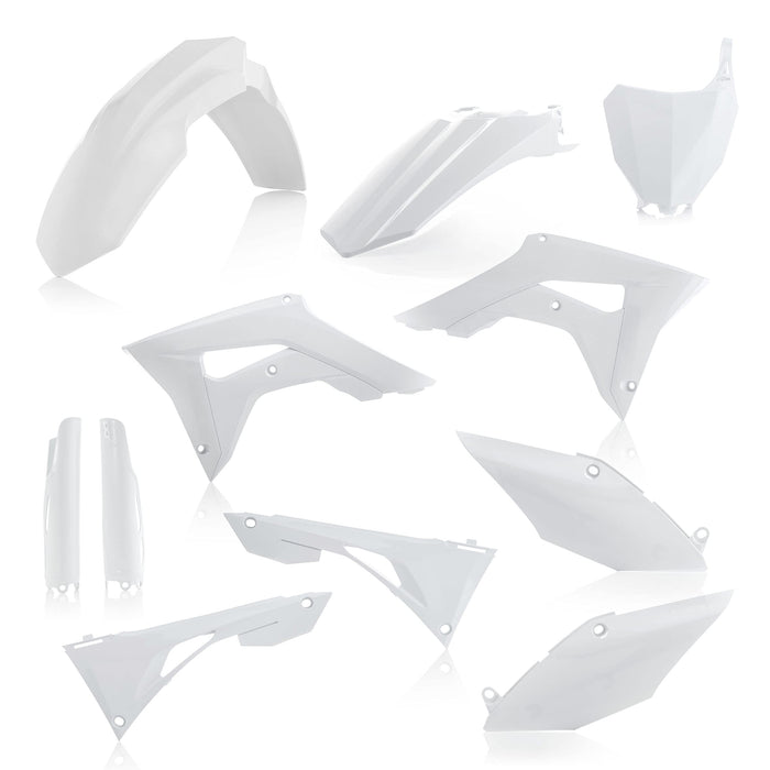 Acerbis Full Plastic Kits For Honda - White (2736250002), One Size