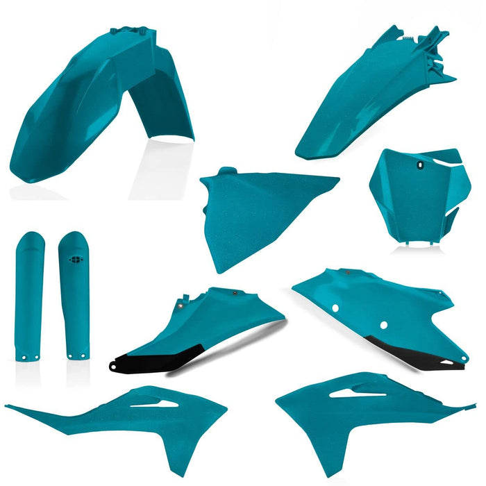 Acerbis Full Plastic Kit (Teal Metallic) For 21-22 GAS GAS MC450F